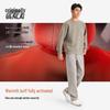 BENLAI Men's Anti-Static Thermal Straight-Leg Lounge Pants