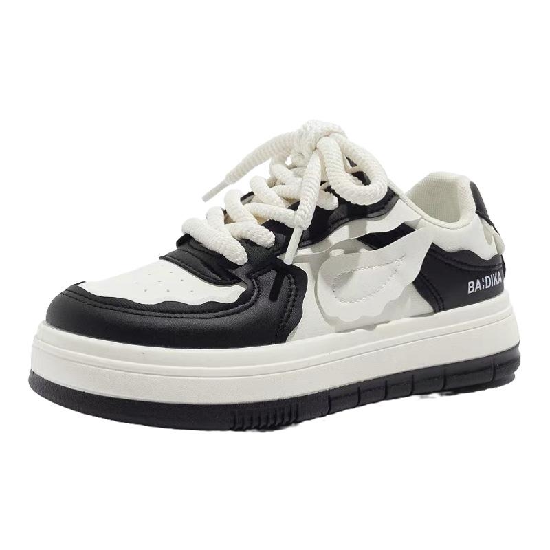 Summer Original Niche Kt Ugly Cute Big Head Flat Bottom Thick Bottom Versatile Casual Student Bread