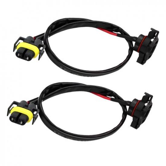 PSX24W 5202 H16 To H11 H8 Fog Light Conversion Wire Harness Pigtail Extension 2X