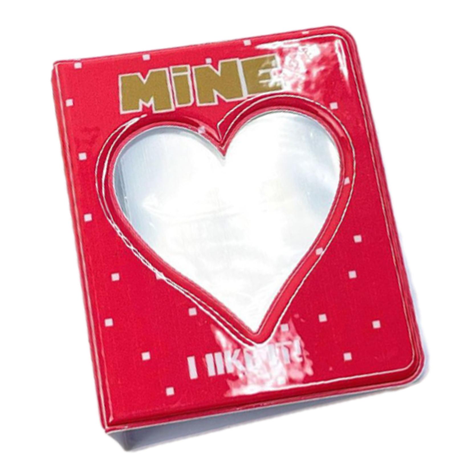 3Inch Photo Album Small Card Holder Cartoon Photocard Binder Cards Collect Book For 64 Cards Pocket