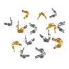 50-100pcs Stainless Steel Ball Chain Connectors Clasp Calotte End Crimps Beads Fastener for Jewelry Making DIY Accessories