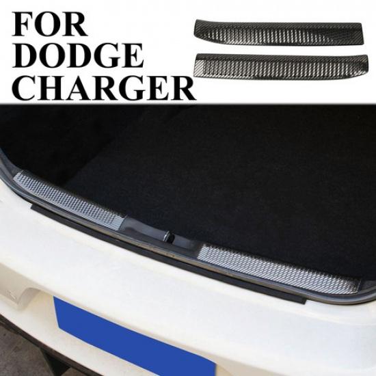 Защитная накладка на внутренний порог багажника заднего бампера из нержавеющей стали для Dodge Charger