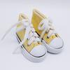 7.5cm Canvas Shoes for 13 BJD Dolls Fashion Mini Casual Shoes DIY Handmade 60cm Doll Accessories 1 Pair
