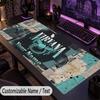 Large Mouse PadNirvana Custom Name Text Personalized Desk Mat Non Slip Gaming Pad