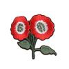 Rose Flower Embroidery Cloth Patch - European & American Style DIY Sticker for Shoes, Hats, Clothing Accessories