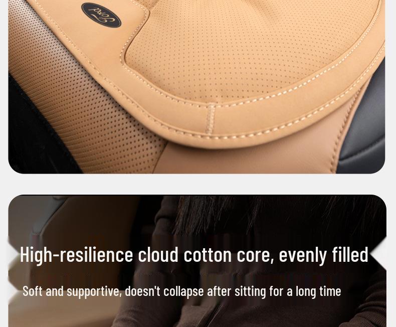 Ford Car Seat Cushion for Focus, Edge, Ruiqi, Lingrui, Explorer - All Seasons Seat Cover