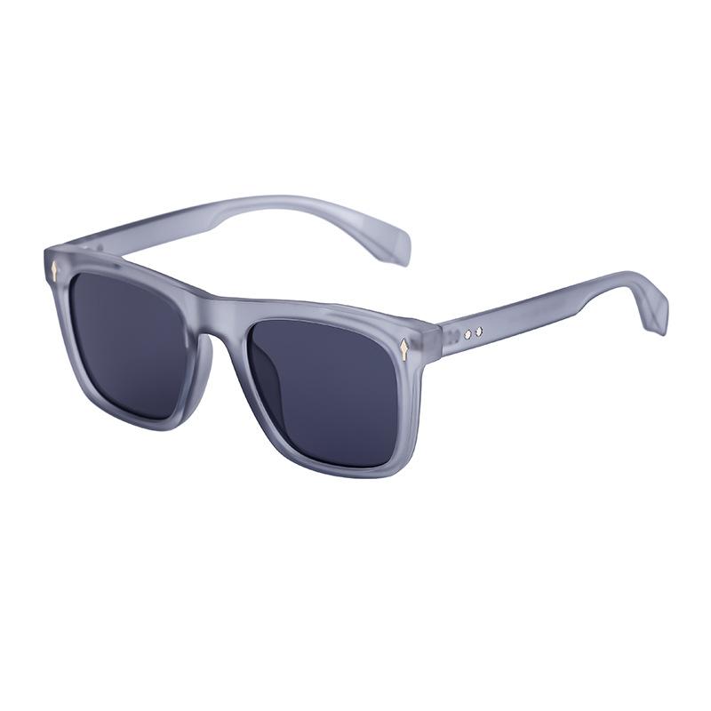 JYL TS Men's Retro Square - Outdoor UV-Protective Trendy Sunglasses ZS-98134