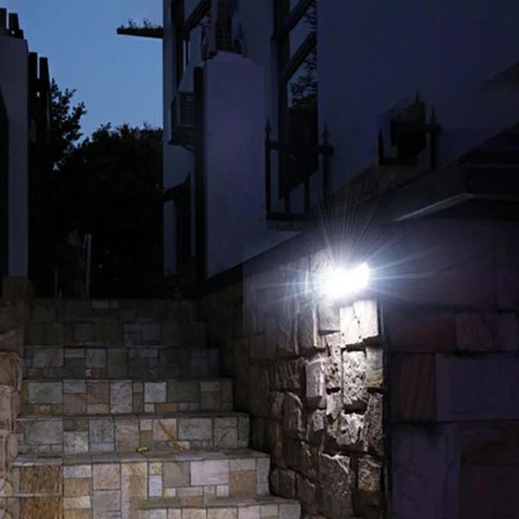 Intelligent Sensing Solar Clip Lamp Outdoor Courtyard Lamp Garden Lighting Solar Wall Lamp Portable Camping