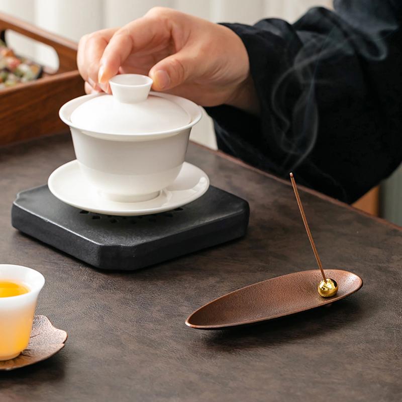 1PC Teahouse Elegant Fragrance Insertion Quiet Zen Aesthetics Stable Etiquette Durable