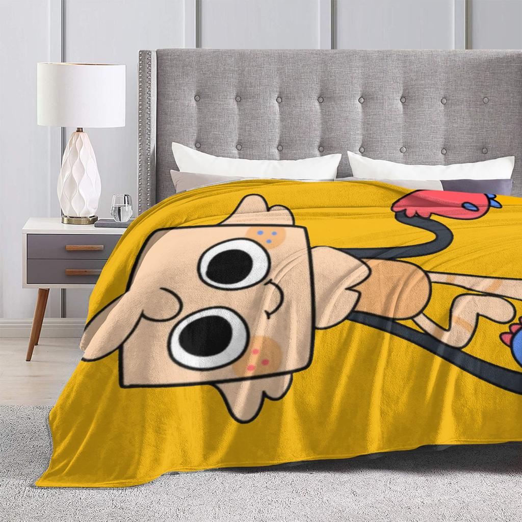 Dandy's World Soft Warm Blanket Goob  Children Plush Throw Blanket Street Trend Living Room Flannel Bedspread Sofa Bed Cover