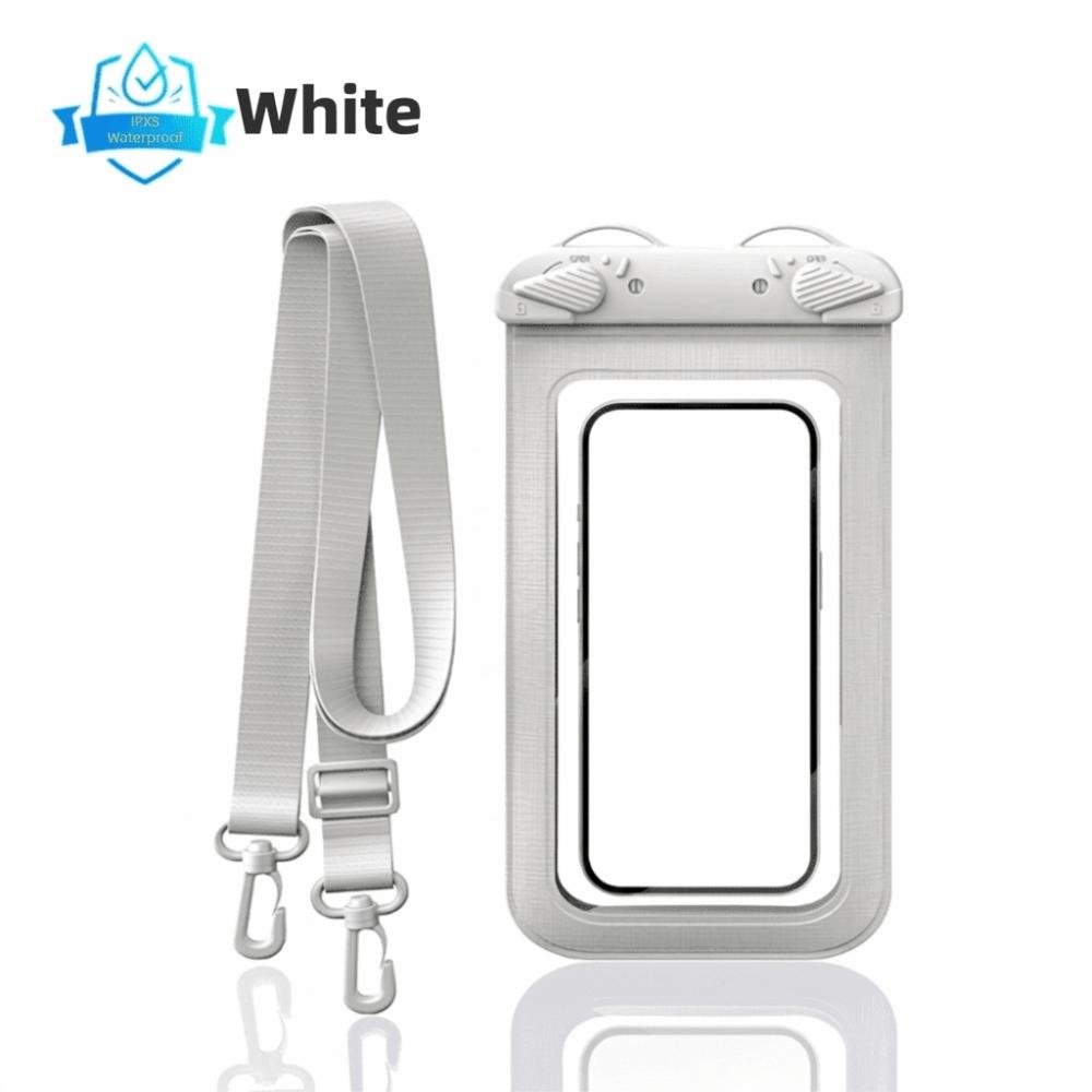 With Hang Rope Waterproof Phone Case 7.5 Inch Phone Waterproof Pouch Touch Screen Case  Swimming