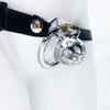 BDSM  Slave Stainless Steel CB Lock Wearable Cock Cage Men's Cock Rings Sexual Toy Adult Cuckold Scrotum Chastity Belt