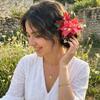 Side Clip Large Flower Hairpin Bohemia Artificial Floral Hair Clip  Hair Accessories
