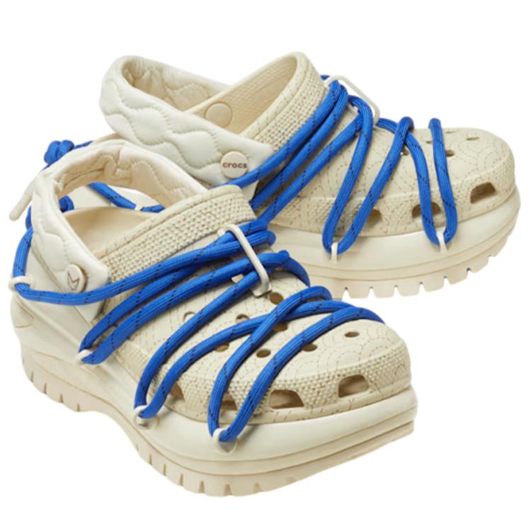 Rauw Alejandro x Crocs Mega Crush Clog Bone Unisex Sneakers Cream 210486-2Y2