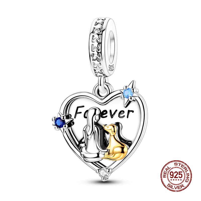 Original Charm Copper Fruit Four-Leaf Clover Series Charm Bead Fit 3Mm Original Bracelet For Women Diy Jewelry Gift