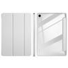 For Galaxy Tab A11 Plus 2025 11inch Cover Acrylic Clear Back With Pencil Holder Funda For Samsung Tab A9 Plus 11" Tablet Cover