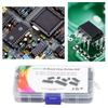 IC Chip Kit, 66pcs DIP IC Sockets Adapter Assortment Kit 6 8 14 16 18 20 24 28 Pins 8 Types IC Socket Adapter Connector