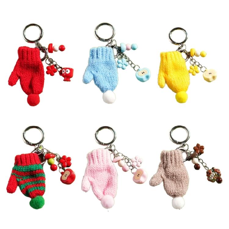 Lovely Soft Plush Keychain For Key Accessories Bag Charm Car Decoration And Decorative Gift