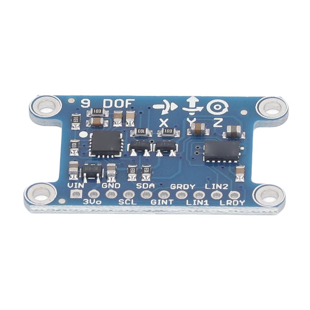Gyroscope Module 9 Axes Digital Gyroscope Sensor Compass Magnetic Field Angular Velocity Module 3‑5V