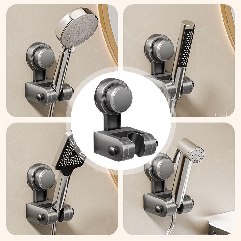 Saughalter Duschkopfhalterung Wandmontiert Handbrausehalter Badezimmerzubehör