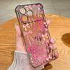 Rosa Schleifenmuster Hülle Für iPhone 17 Pro Max Coque iPhone 16 15 14 13 Pro Max 11 Stoßfest Klar Weiche Silikonhülle