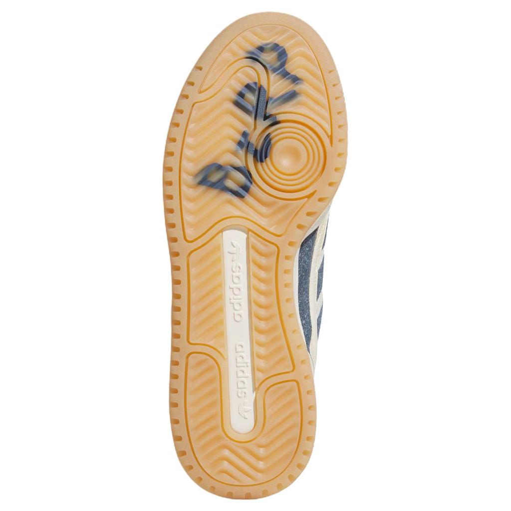 BZRP x Adidas Originals FORUM 2000 Skateschuhe Unisex Weiß Blau Sneaker JR9658