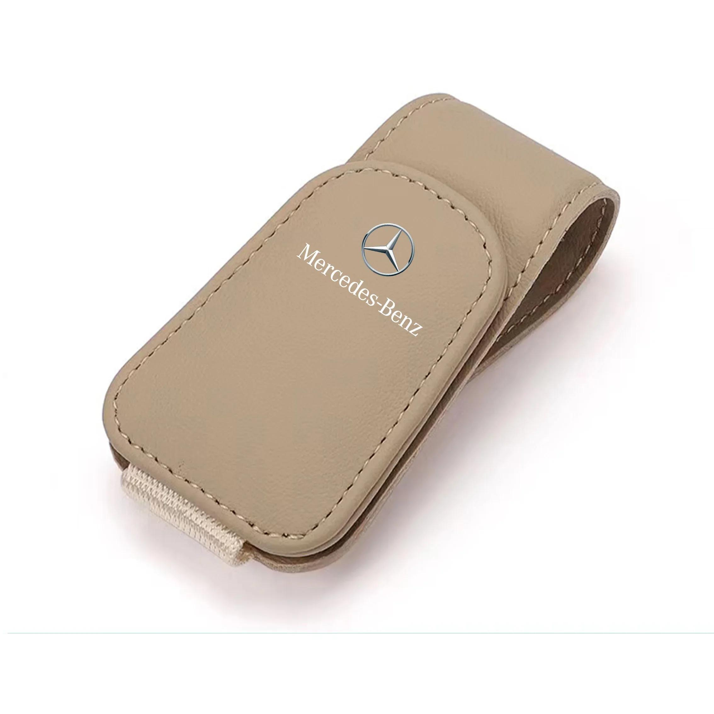 

2025 Hot Car Glasses Sun Visor Box Auto Sunglasses Clip Card Accessories For Mercedes Benz AMG W204 W205 W203 W211 W212 W213 W20 For Mercedes Benz