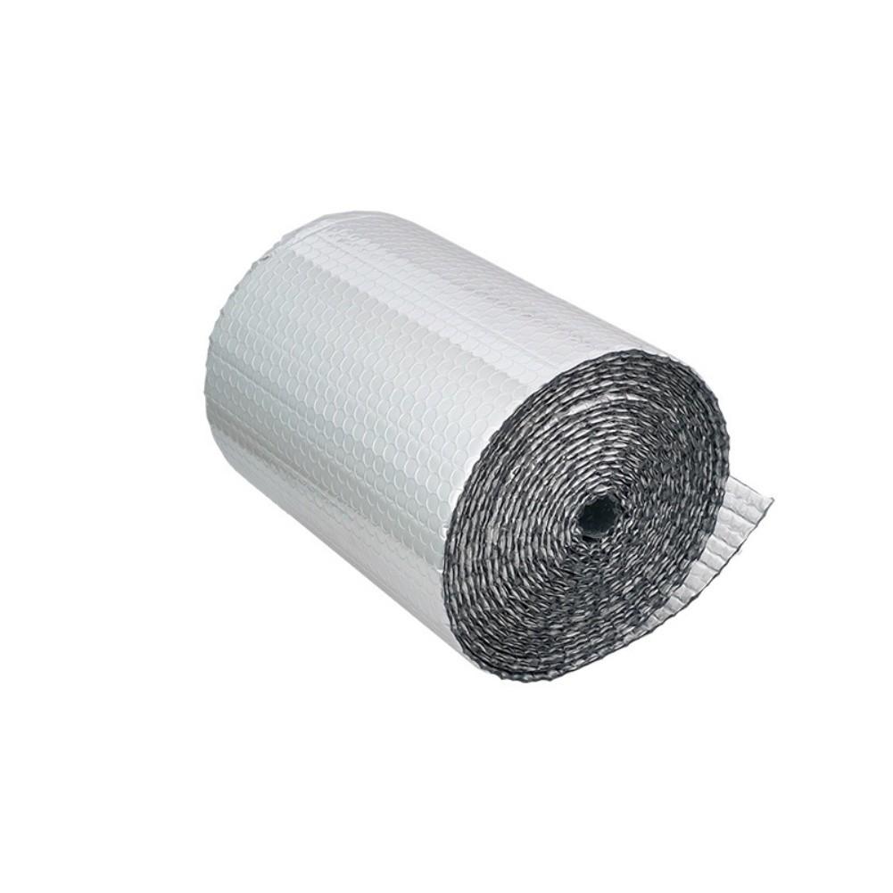 1pc Heat-reflective Foil Heat-insulating Energy-saving Wall Insulation Aluminum Film For Roofs Metal Buildings Containers Pipes