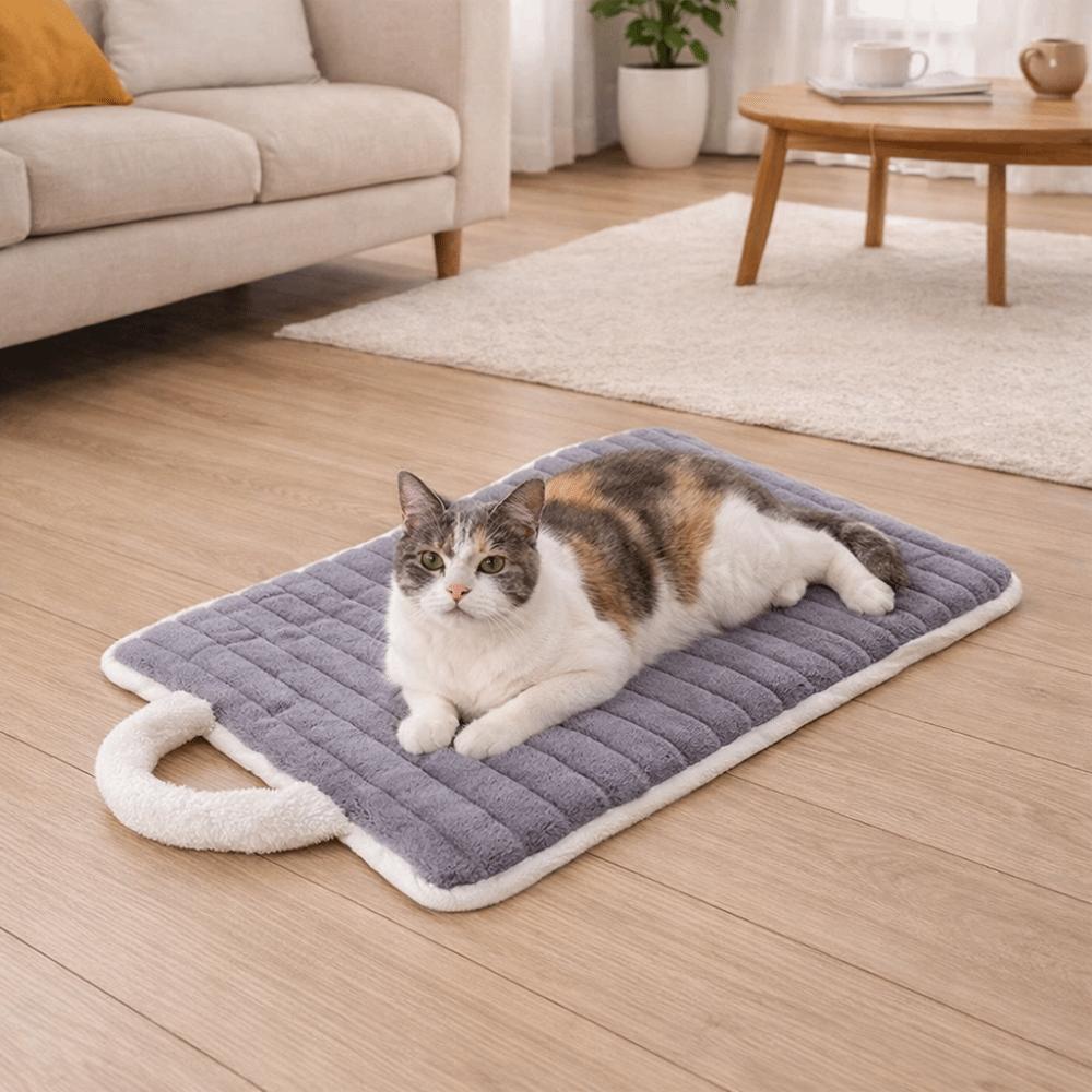 Thickened Dog Bed Mat Non-slip Pet Carrying Pad Deep Sleep Winter Warm Dog Mat Autumn Winter