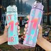 1PC It Is My 11th Birthday Color Print 750ml Color Plastic Sports Water Bottle Leakproof Flip Straw Lid Suitable for Sports Office Home Use