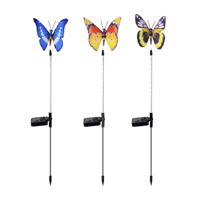 

Solar Fiber Optic Butterfly Lawn Light