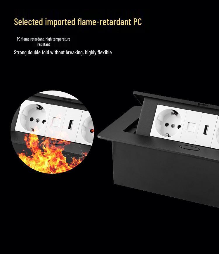 European Standard USB Power Socket for Conference/Office Desk