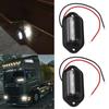 2PCS 6 LED Car License Number Plate Light For SUV Truck Trailer Van Tag Step Lamp White Bulbs Car Products License Plate Lights