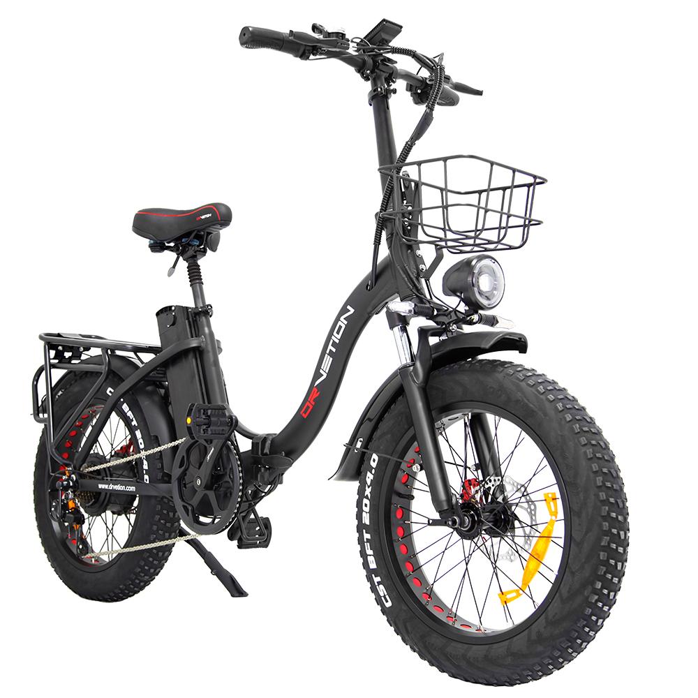 DRVETION CT20 Folding Electric Bike 250W Motor 48V 10Ah Battery