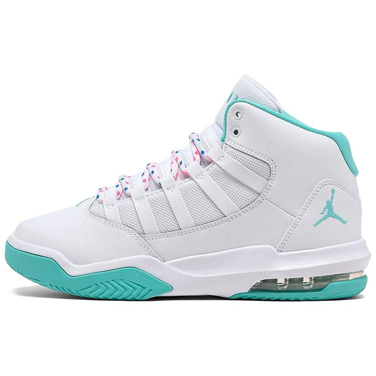 

New Air Jordan Max Aura White Teal GS AQ9249-100 36.5