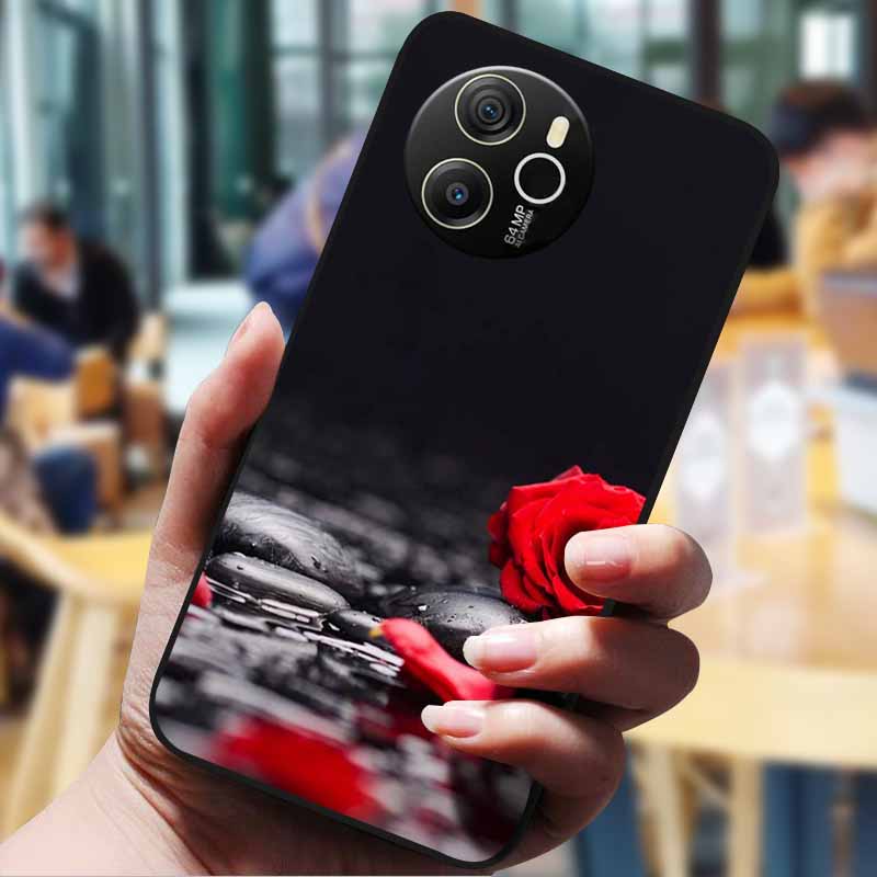 For Blackview Shark 8 Case 6.78" Cartoon Painted Cover Lovely Case Soft Silicone Protect Cover For Blackview Shark8 Cases Bumper