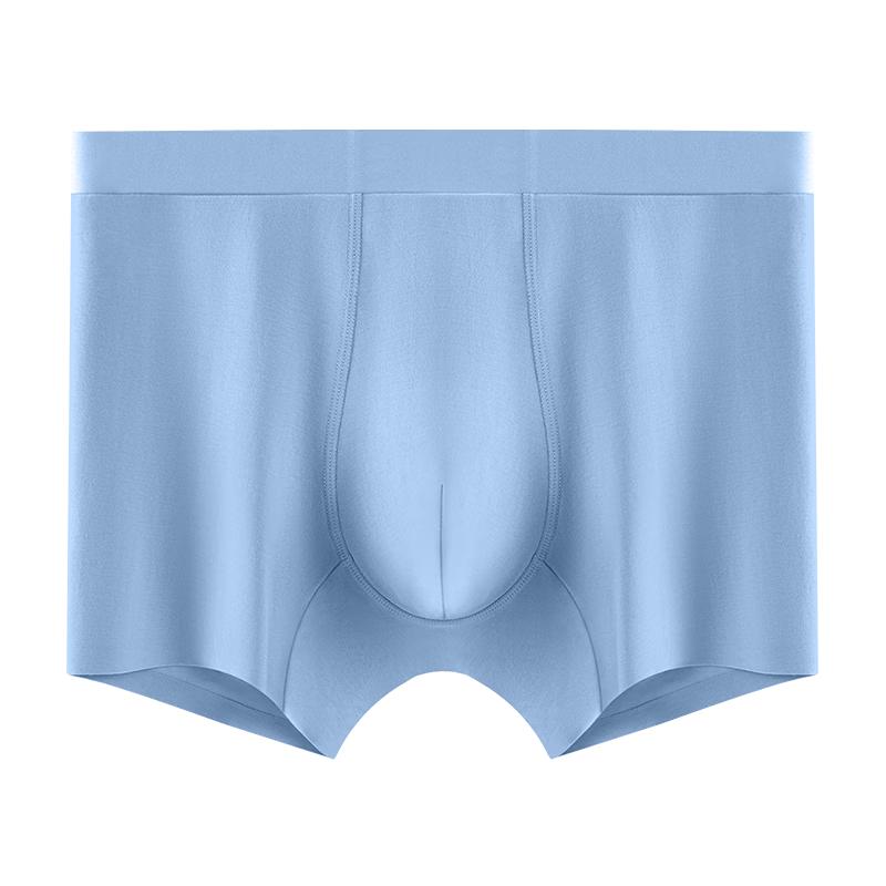 Hengyuanxiang Men s 10A Antibacterial Cotton Boxer Briefs XL
