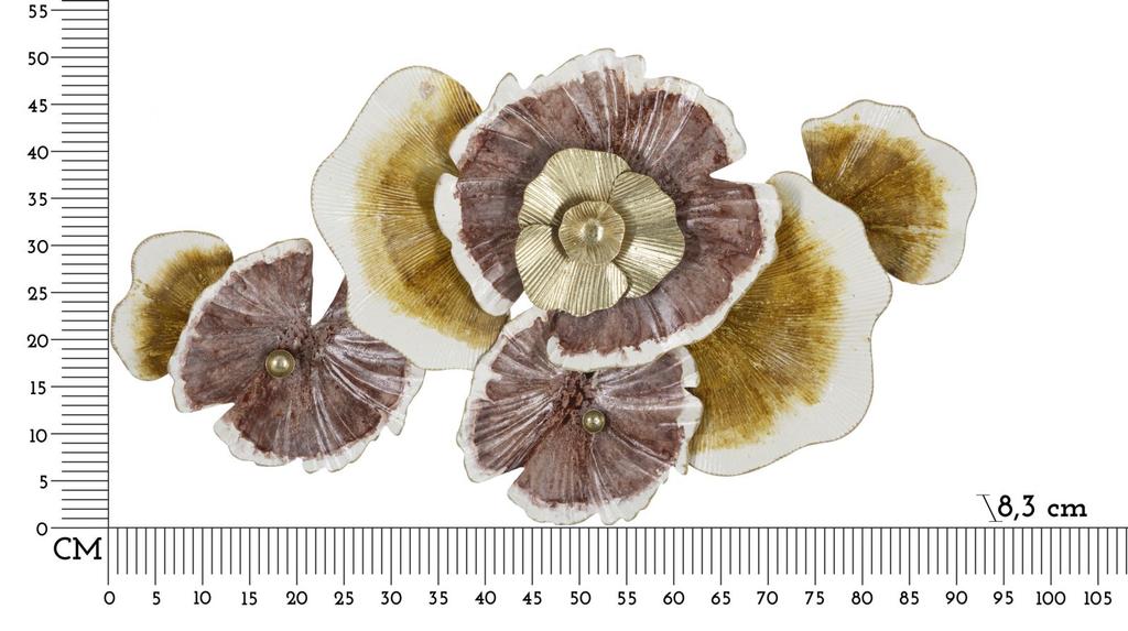 Eisenwandpaneel Clow Cm 92,1X8,3X51,4
