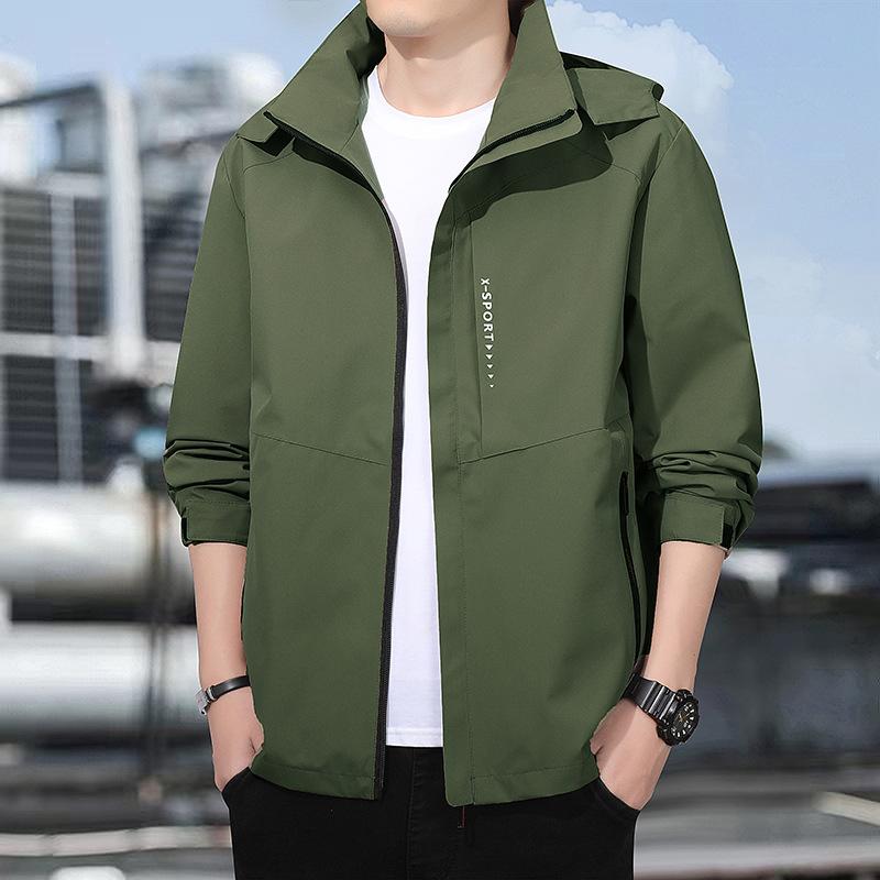 Men's Jacket, Men's Loose Fit Plus Fat Plus Plus Size Jacket, Men's Assault Jacket, Casual Jacket, Men's