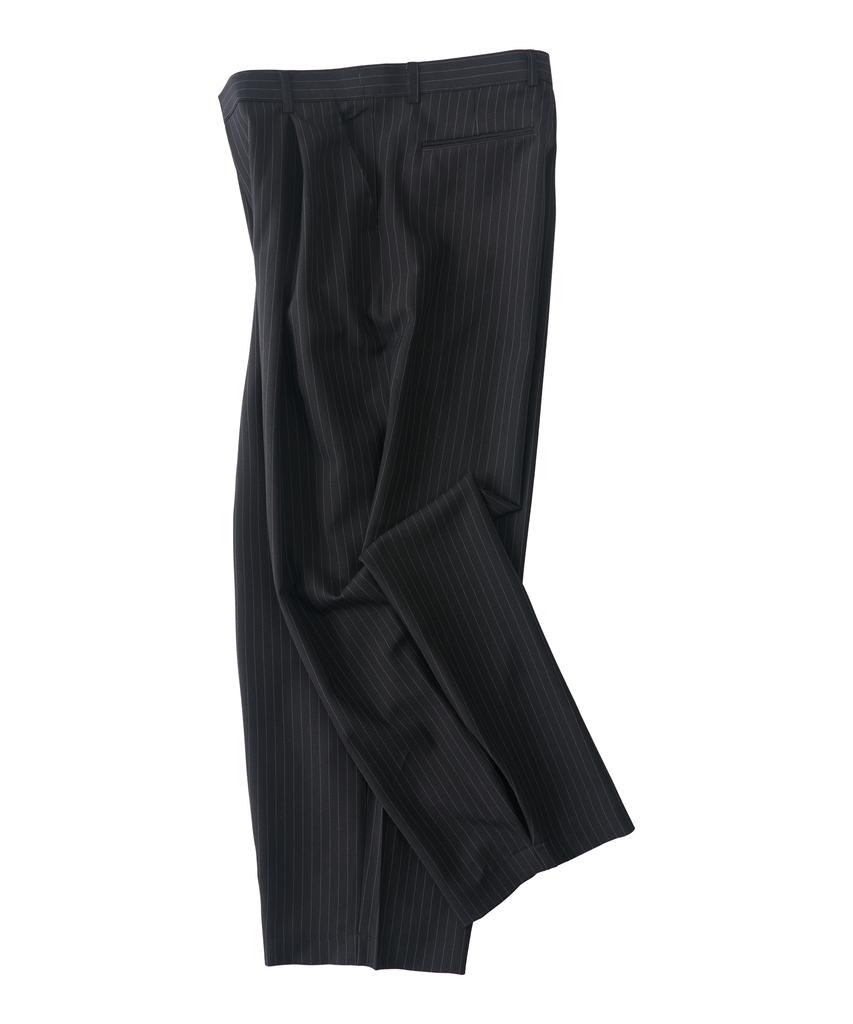 ANALOG MOOD Stp Balloon Pintuck Slacks (Black)