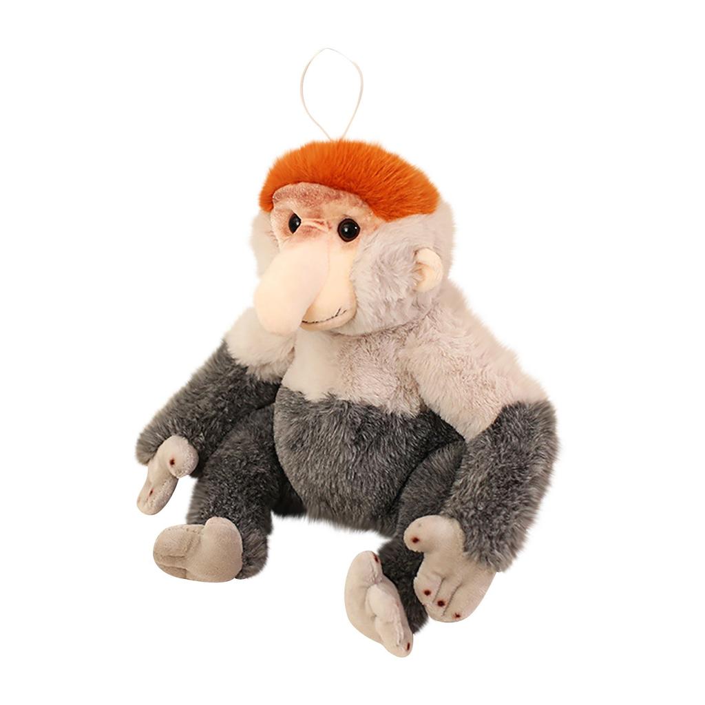 Simulation Monkey Plush Toy Proboscis Monkey Doll Doll Funny Monkey Doll