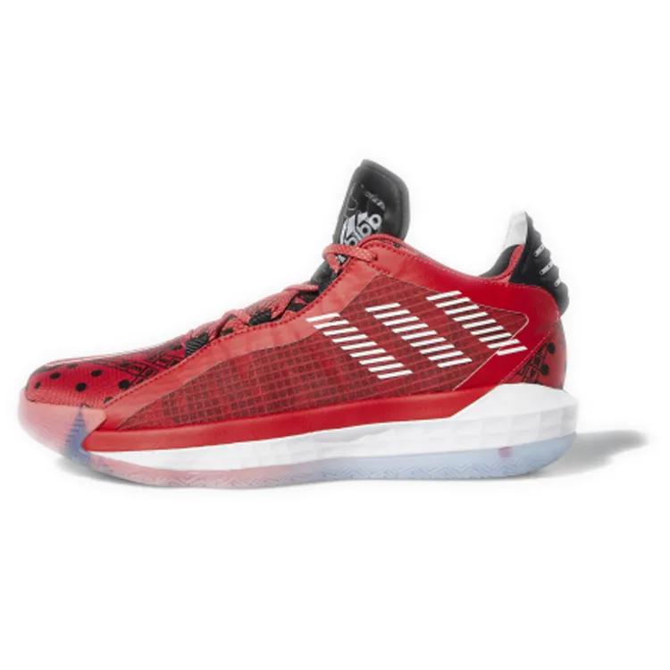 Adidas Dame 6 GCA 'Geek Up' (Unisex) Glory Red / Dash Grey / Solar Red Basketball Shoes EF9878