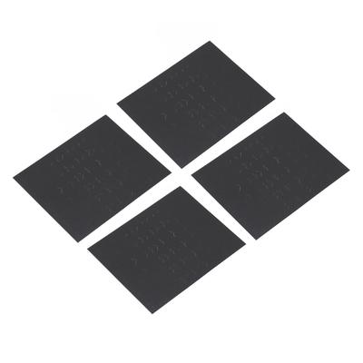 10 Sheet Heart Shaped Pattern Nail Printing Stencil Sticker DIY Hollow Nail Decals Template Decoration