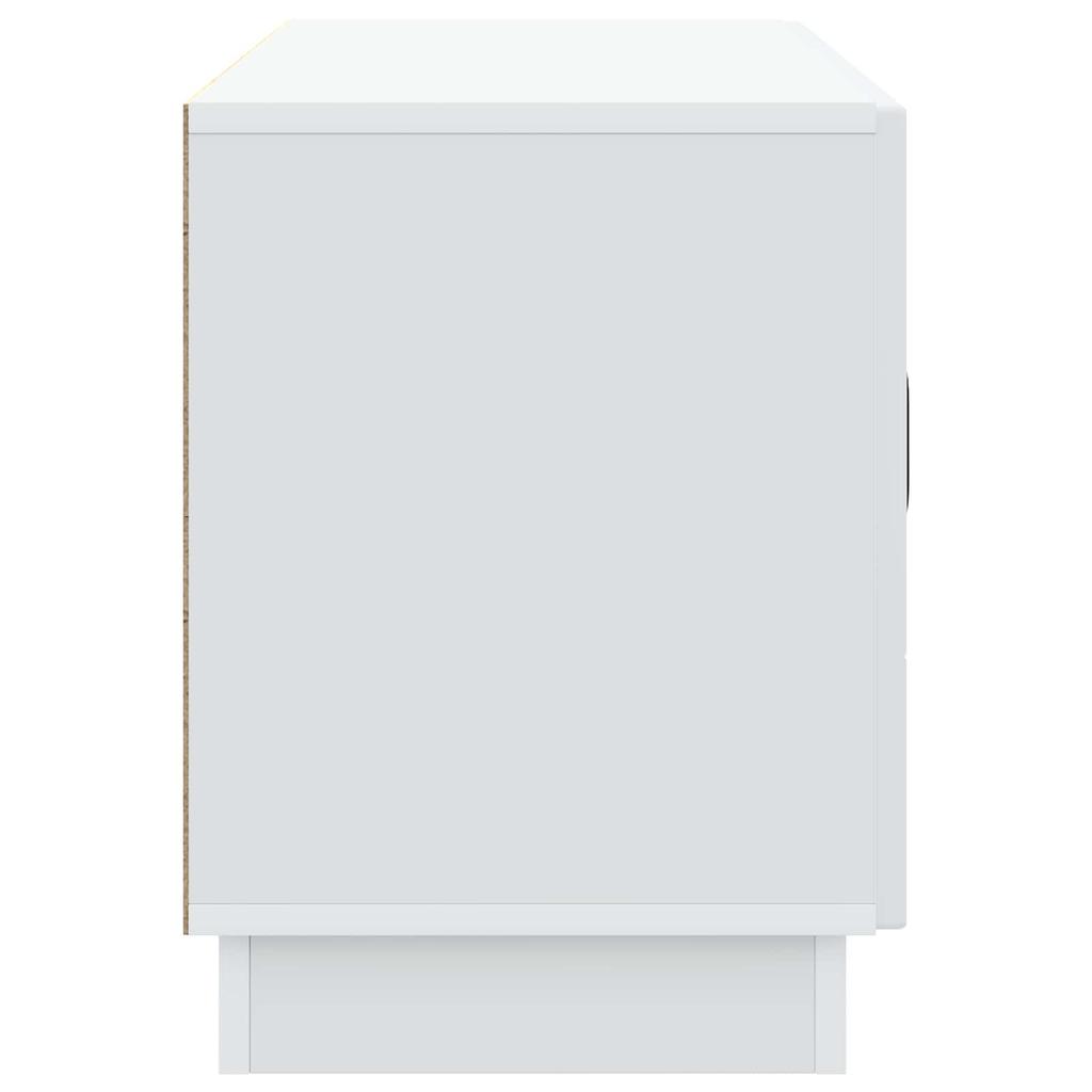 TV Stand White 99 x 34.5 x 47 cm Particleboard