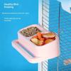 Parrot Double Bowl Large Capacity Feeder Splash Proof Hanging Food Bowl Bird Feeding Water Bowl Pet Supplies Accessories