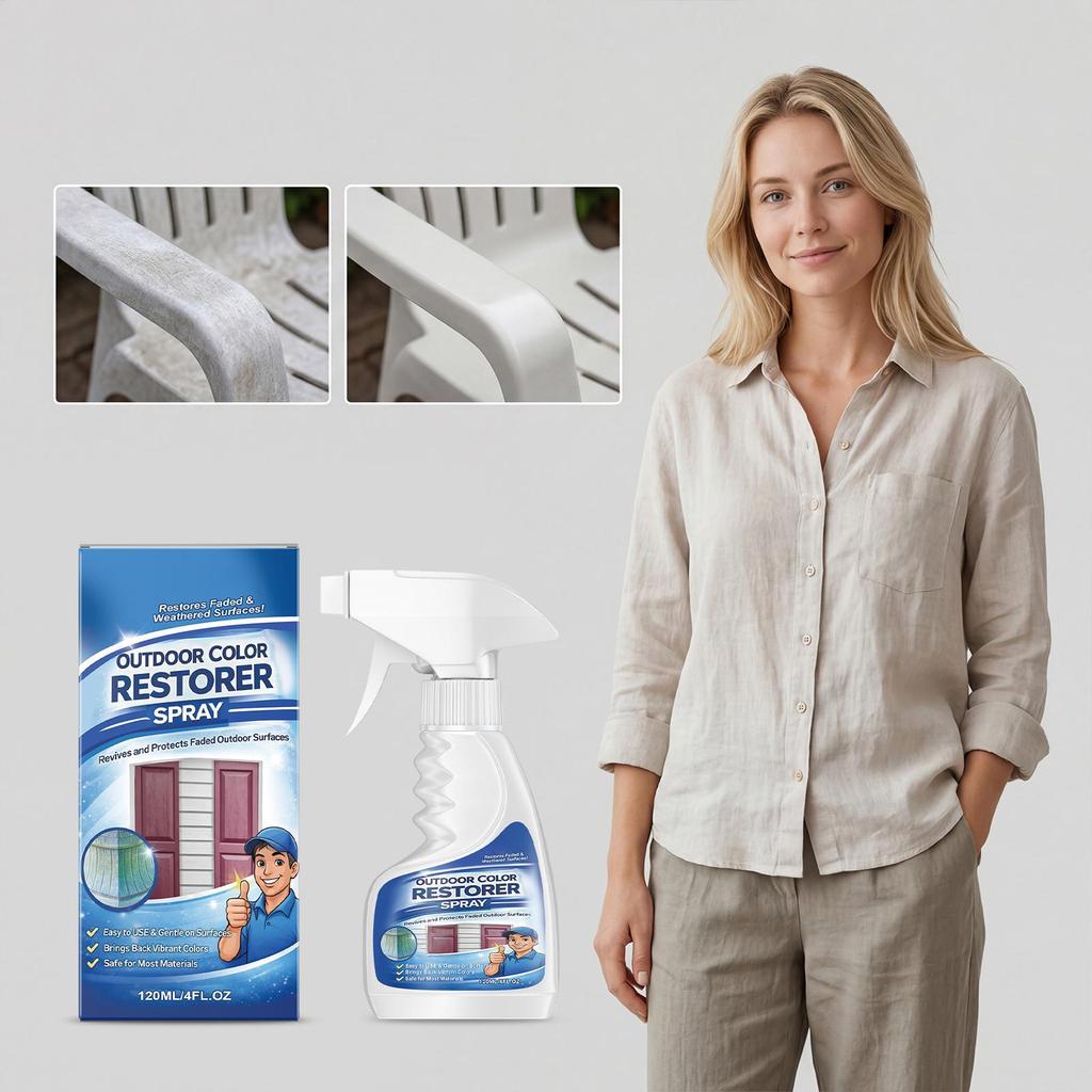 Rejuvenate Zabezpieczenie do Zastosowań Zewnętrznych 120ml Długotrwały Uniwersalny Renowator Koloru do Zewnętrznych Okiennic, Elementów Samochodowych, Mebli, Wyblakłych Okiennic