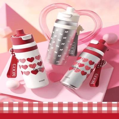GOOM Large Capacity Insulated Tumbler with Straw