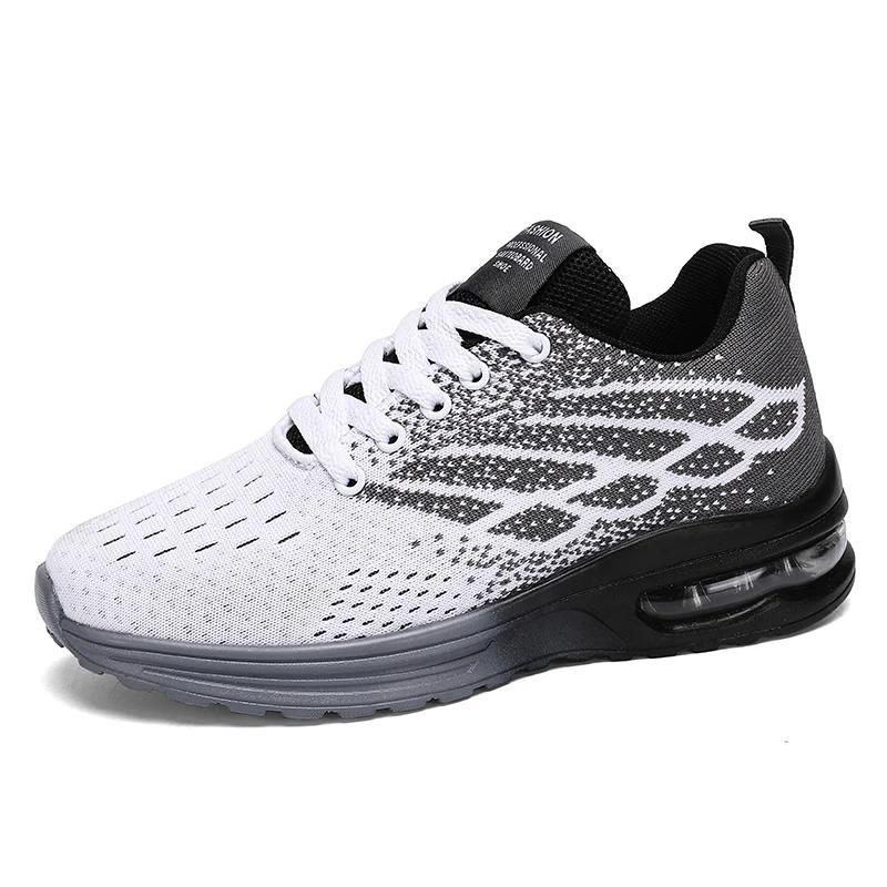 Sneakers Women Air Cushion Running Shoes Women Mesh Breathable Walking Shoes Tennis Sport Shoes