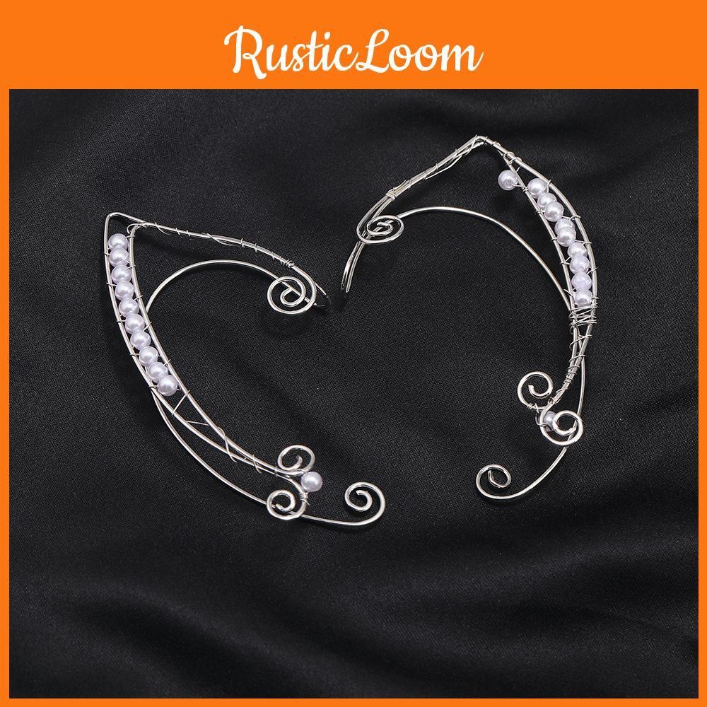 Womens Fashion Pearl Ear Jewelry With Electroplated Finish Spring For