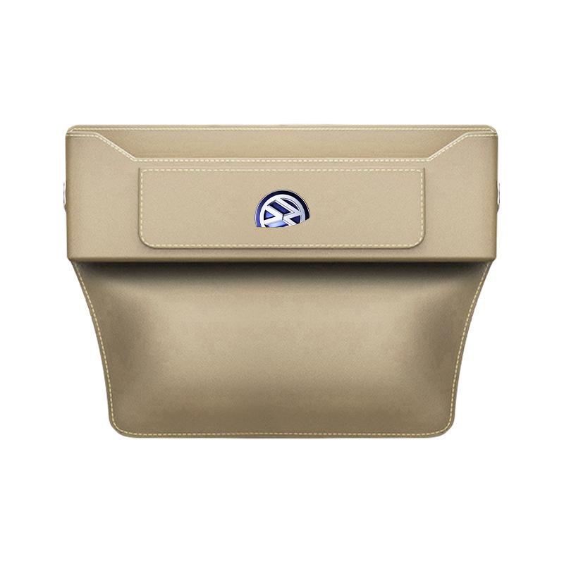 Car Seat Gap Organizer Leather Storage Box Auto Interior Accessories For VW Volkswagen Golf Polo Passat Tiguan Touran Jetta GTI